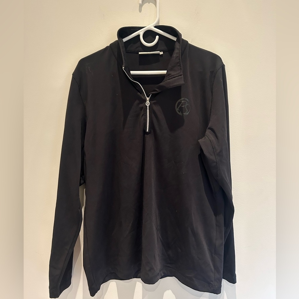 Elegant Black Long Sleeve Women's Top - Picture 2 of 7